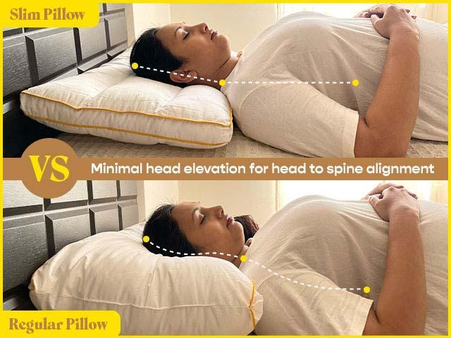 Microfiber Slim pillow