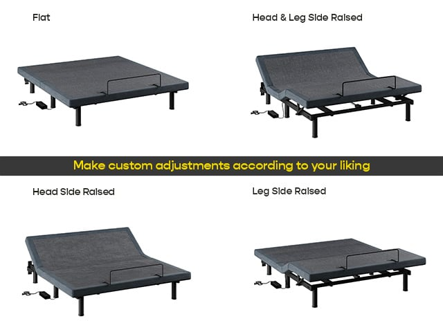 Taurus Smart Recliner Bed Without Headboard